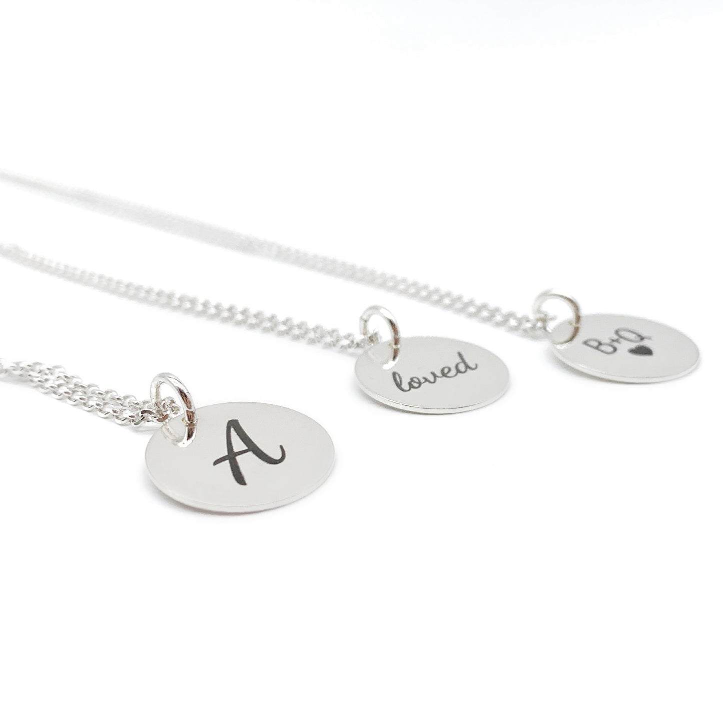 Personlized Jewelry Custom Engraved Dainty Necklace