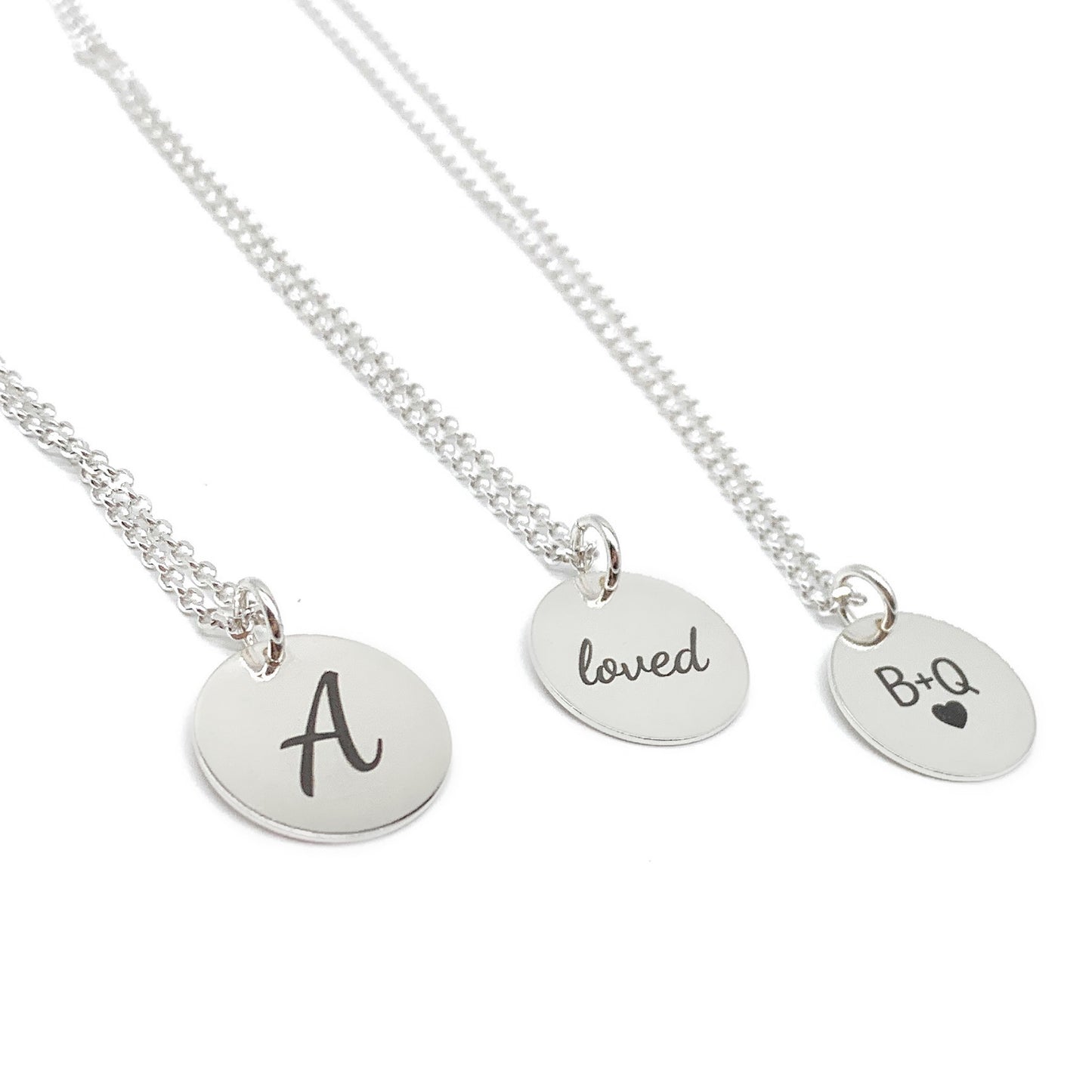 Personlized Jewelry Custom Engraved Dainty Necklace