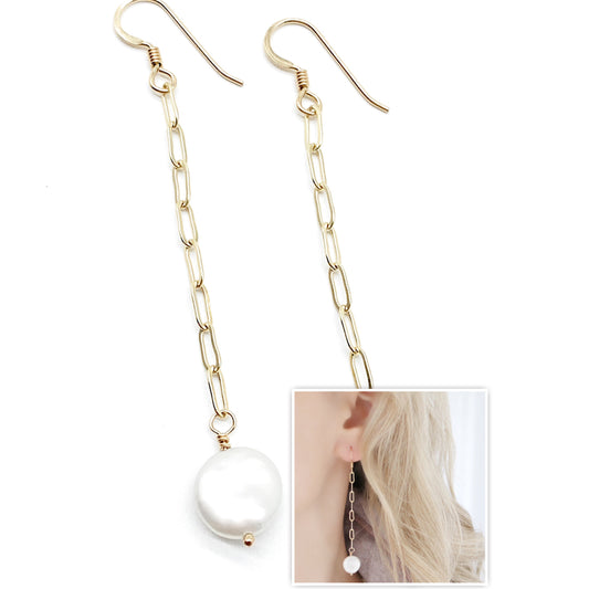 Gold Dangle Earrings