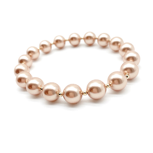 Gold Pearl bracelet