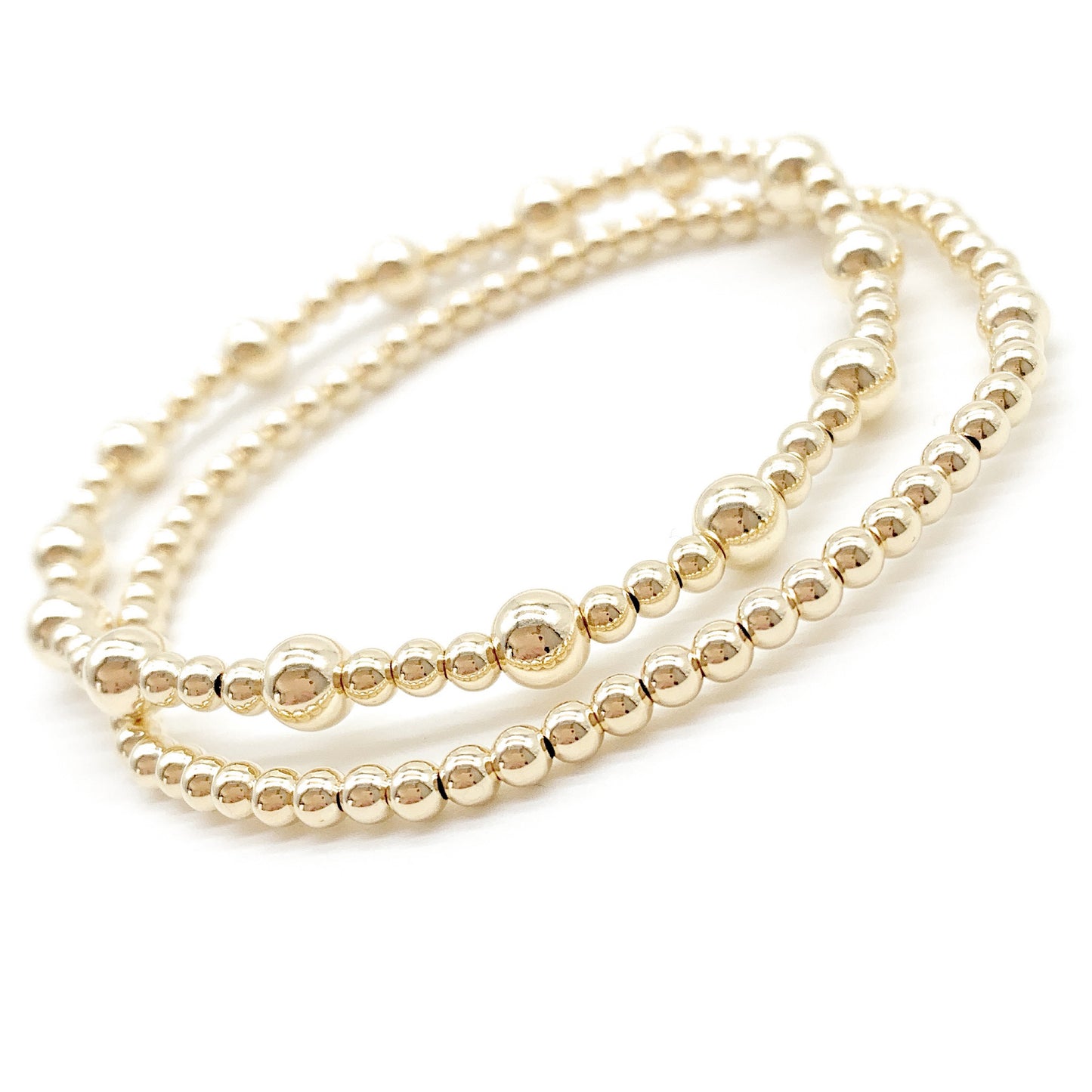 Gold beaded Bracelet • Best Seller