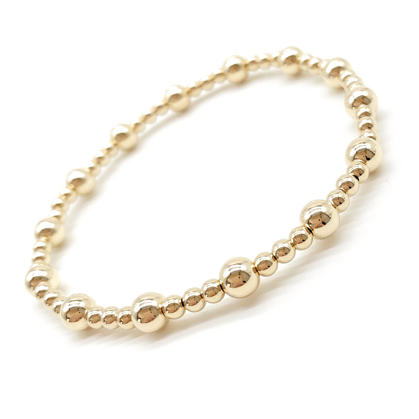 Gold beaded Bracelet • Best Seller