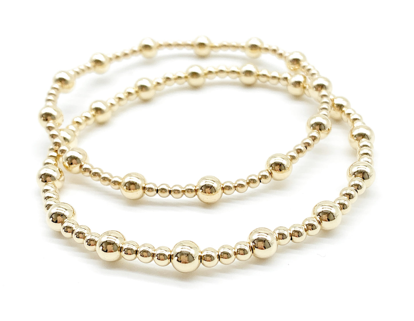 Gold beaded Bracelet • Best Seller