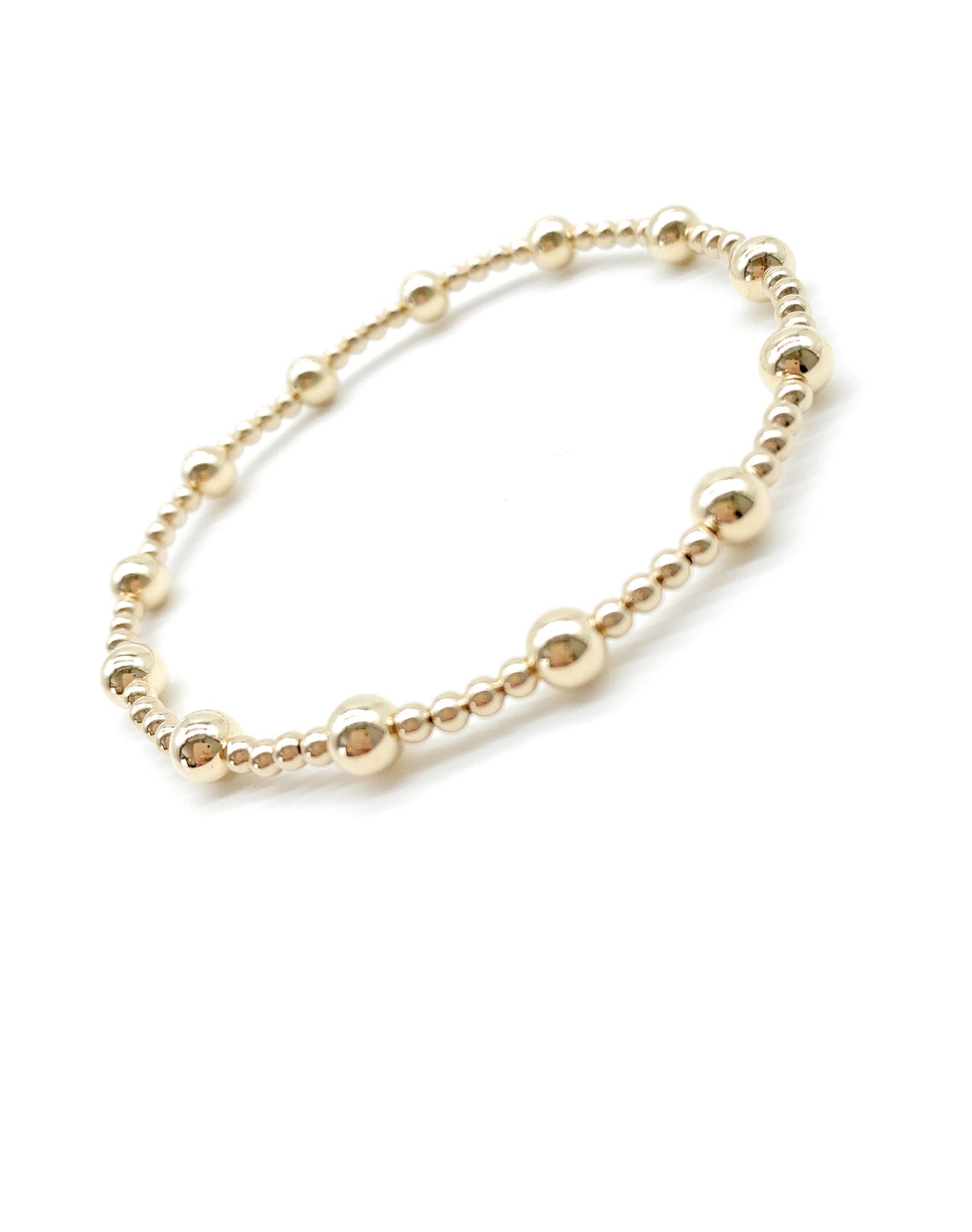 Gold beaded Bracelet • Best Seller