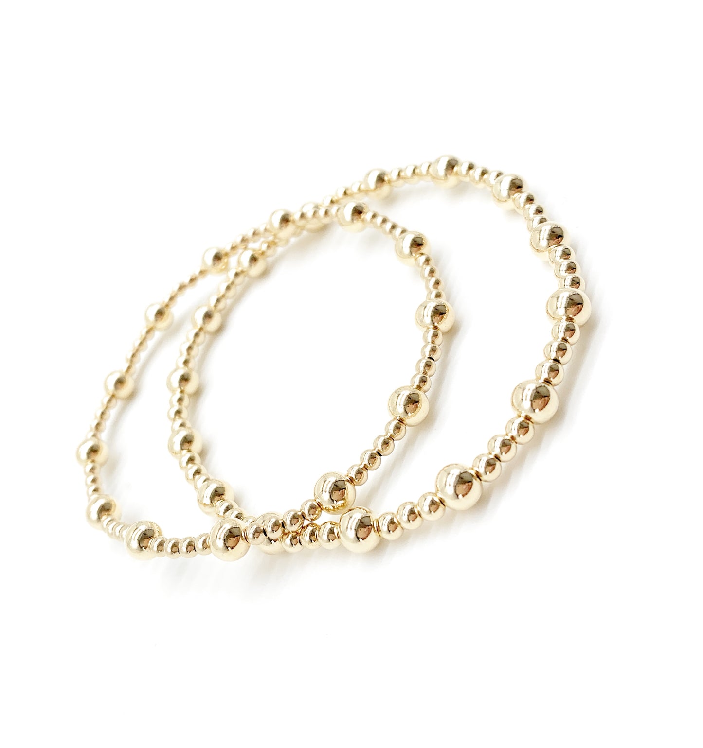 Gold beaded Bracelet • Best Seller