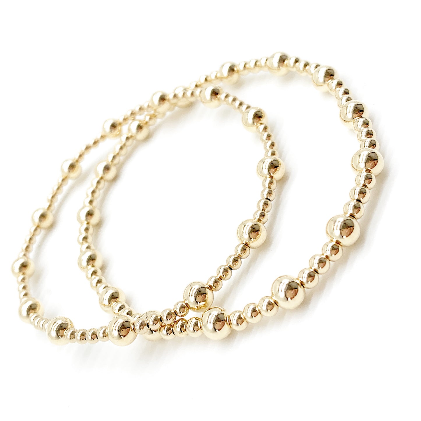 Gold beaded Bracelet • Best Seller