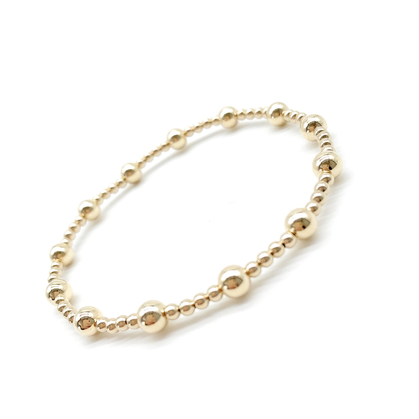 Gold beaded Bracelet • Best Seller