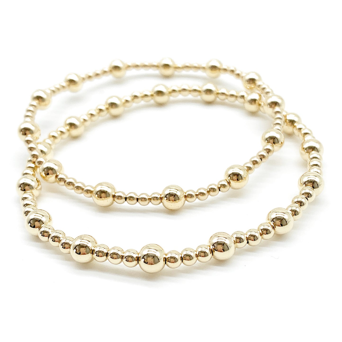 Gold beaded Bracelet • Best Seller