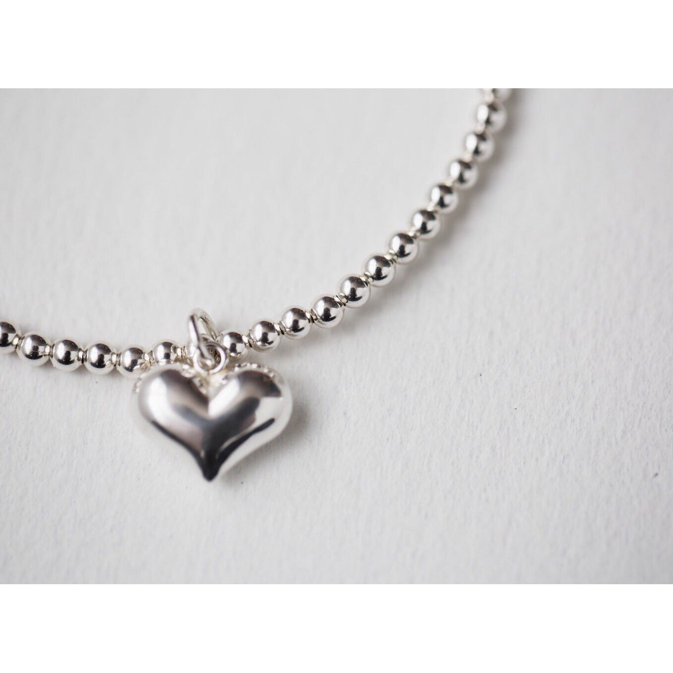 Silver heart Bracelet - Savi Jewelry